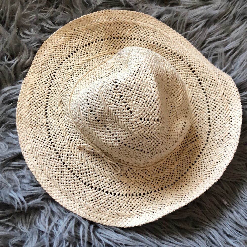 Baby gap straw floppy hat